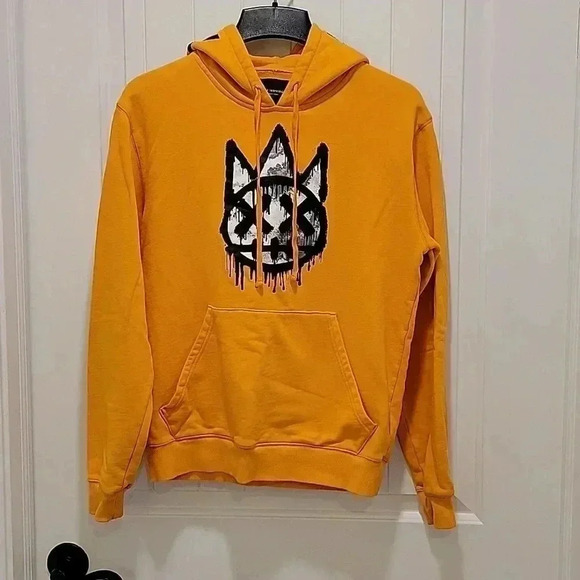 Cult of Individuality Gold Pull Over Hoodie Size Small - Picture 10 of 10